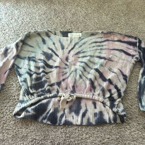 Vintage Havana tye die sweater. Size M